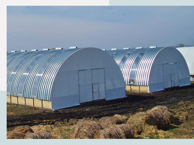 Сельскохозяйственные здания в Кимовске