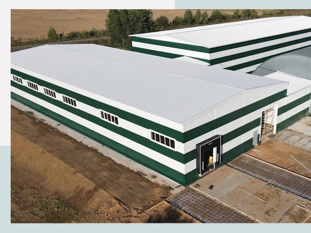 Строительство овощехранилищ в Кимовске