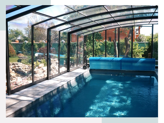 Строительство крытых бассейнов от СтальСтрой-Кмв - цена от 618 руб.