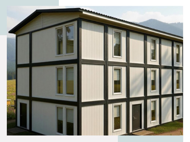 Модульные общежития в Кимовске