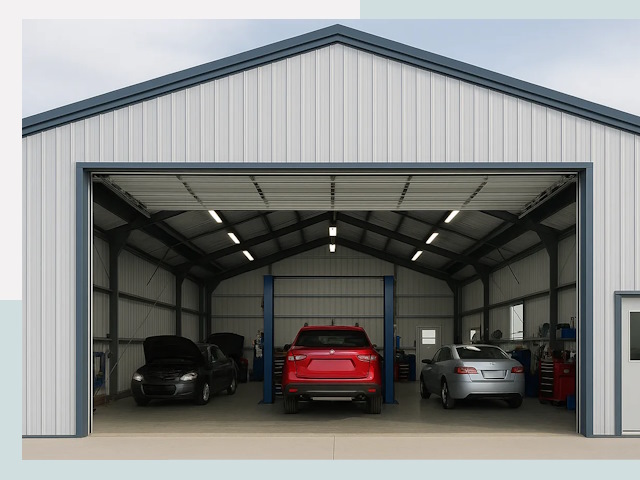 Ангары из сэндвич панелей от 618 руб. в Кимовск