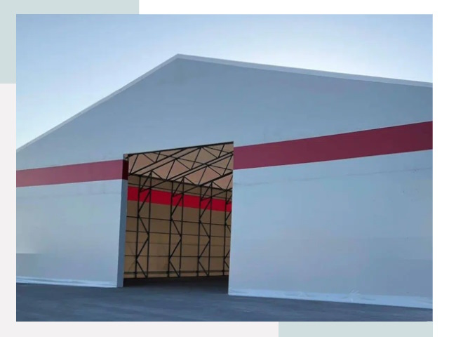 Быстровозводимые ангары в Кимовске