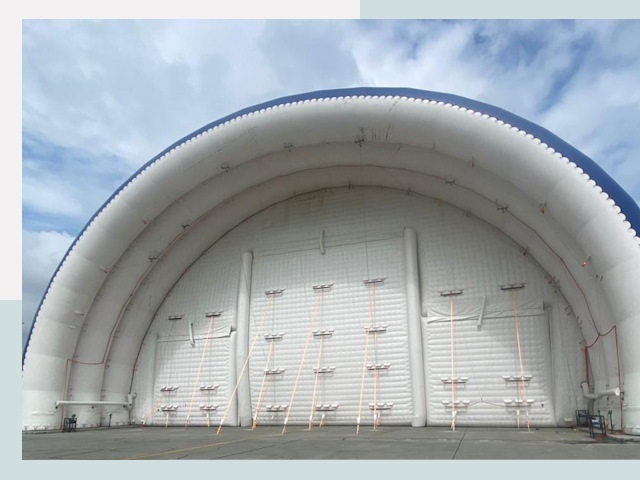 Пневмокаркасные ангары от СтальСтрой-Кмв по цене от 618 руб.