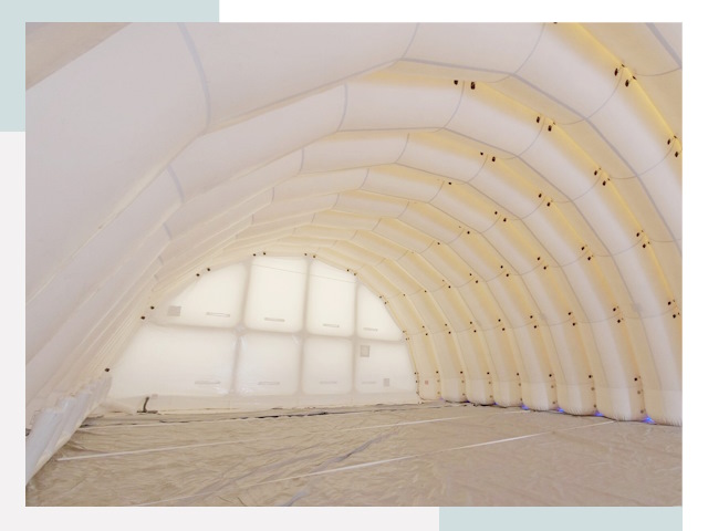 Пневмокаркасные ангары в Кимовске