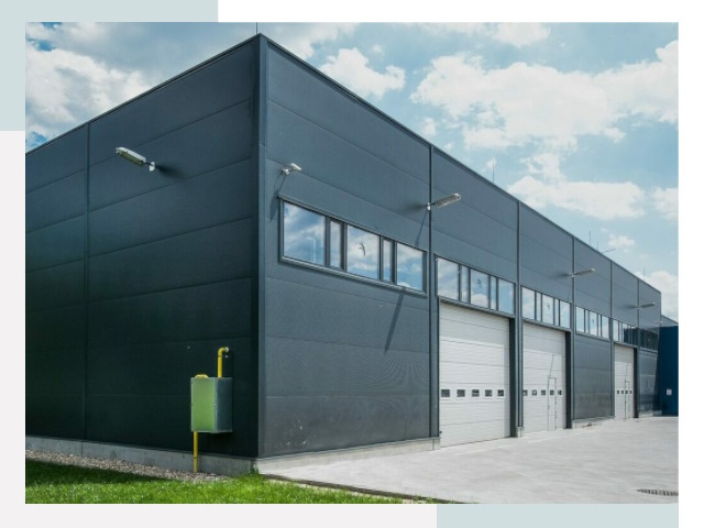 Модульные ангары в Кимовске