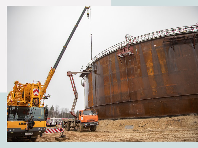 Монтаж резервуаров в Кимовске от 618 руб. за м³