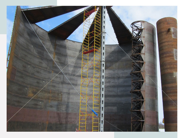 Строительство резервуаров в Кимовске