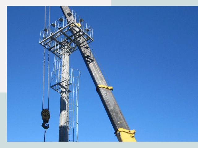 Монтаж осветительных мачт в Кимовск от 618 руб.