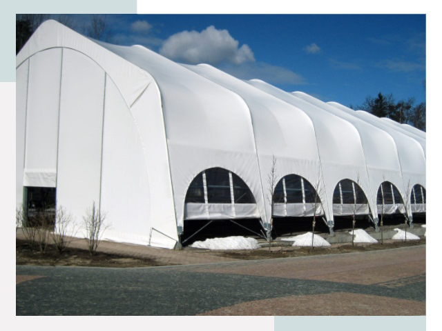 Каркасно-тентовые сооружения в Кимовске
