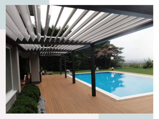 Перголы в Кимовске