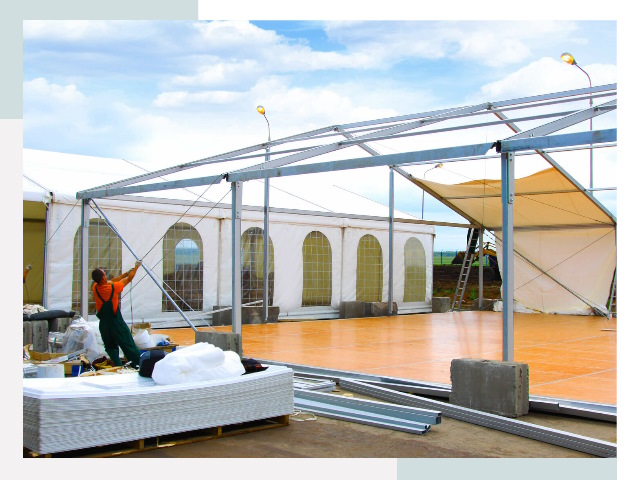 Быстро сборные шатры в Кимовске