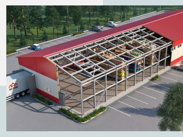 Проектирование ангаров в Кимовске от 618 руб.